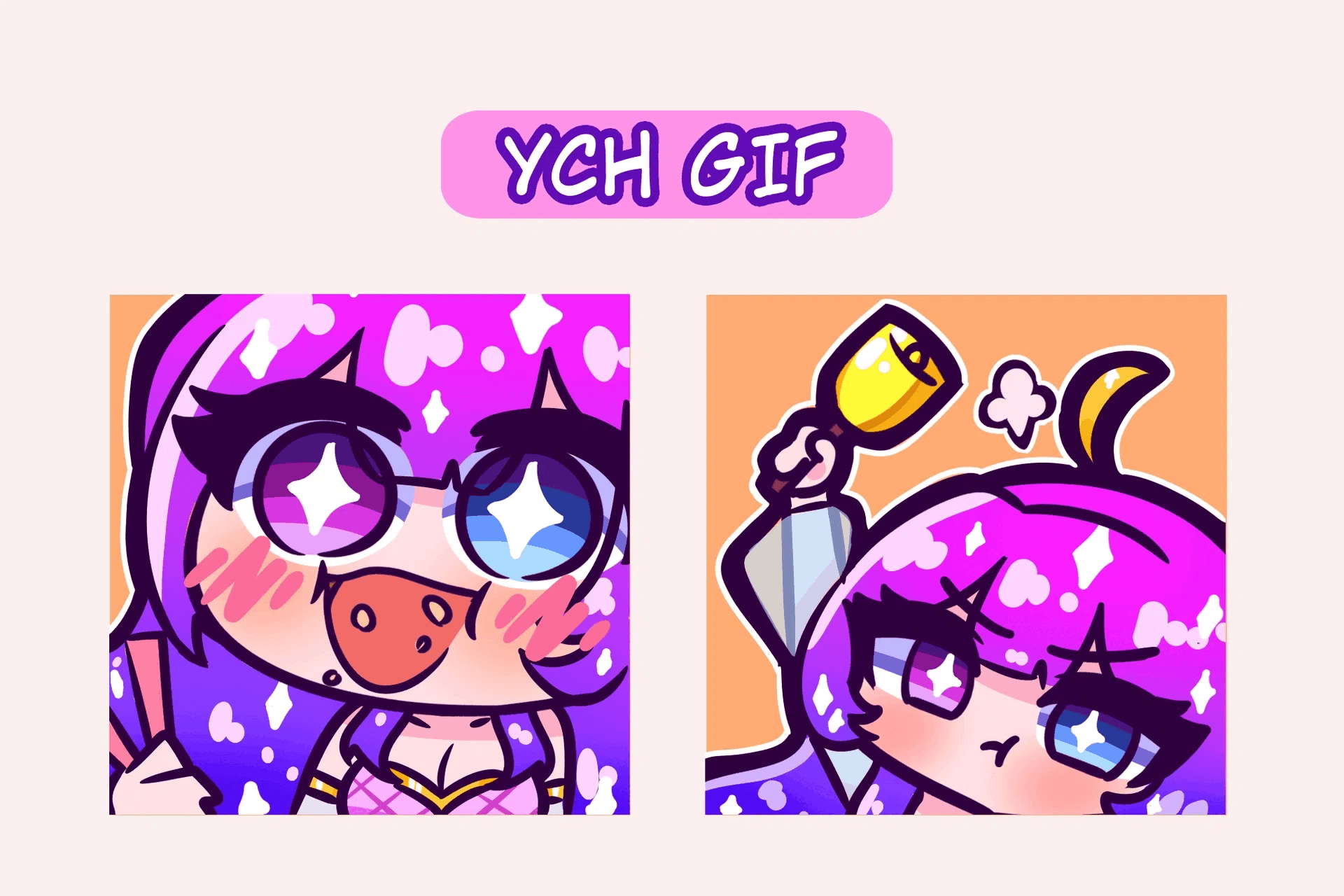 NOM EMOTE, AND DINK DONK EMOTE